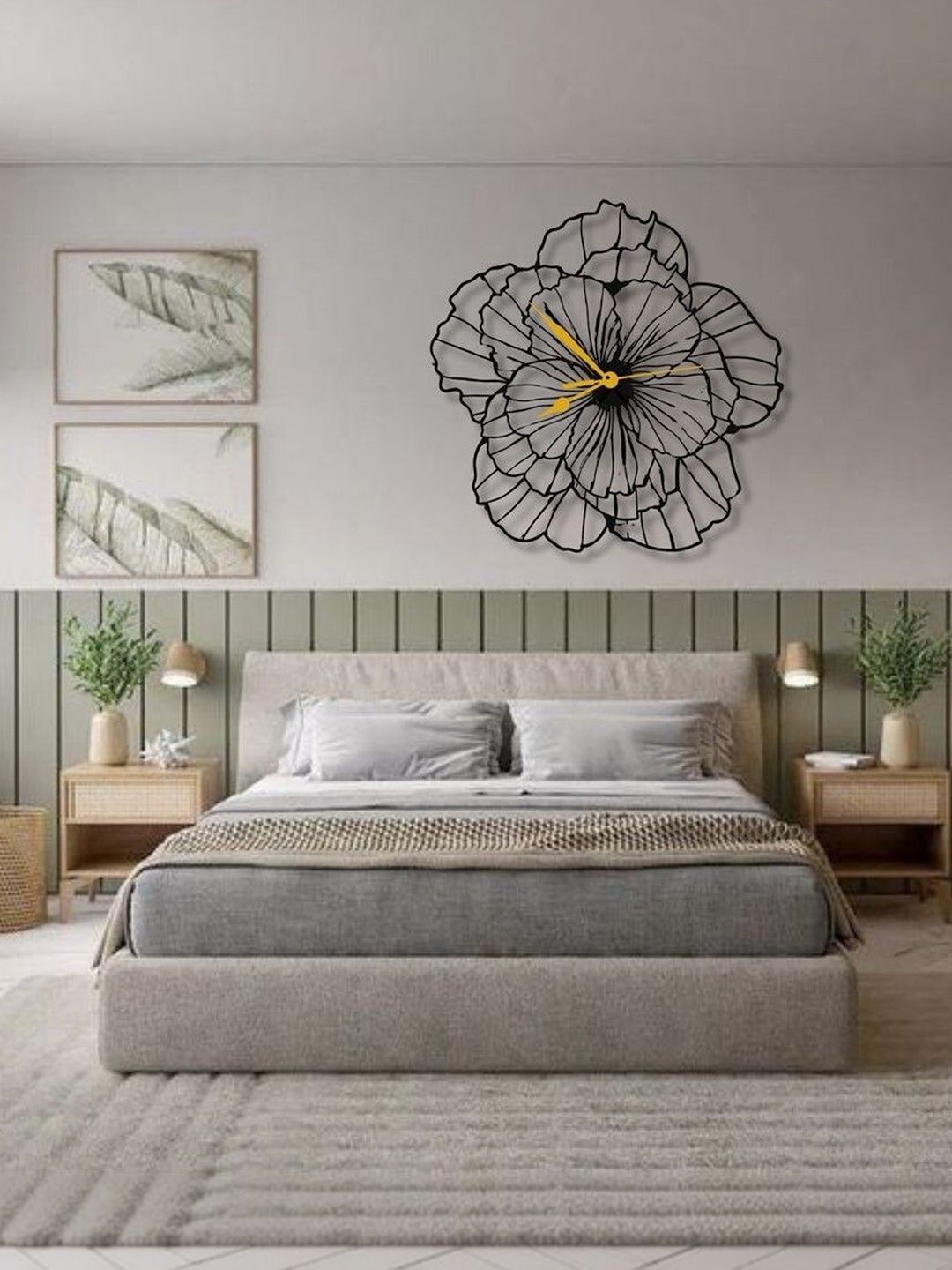 VENTUOS Black Wall Clock-image-11