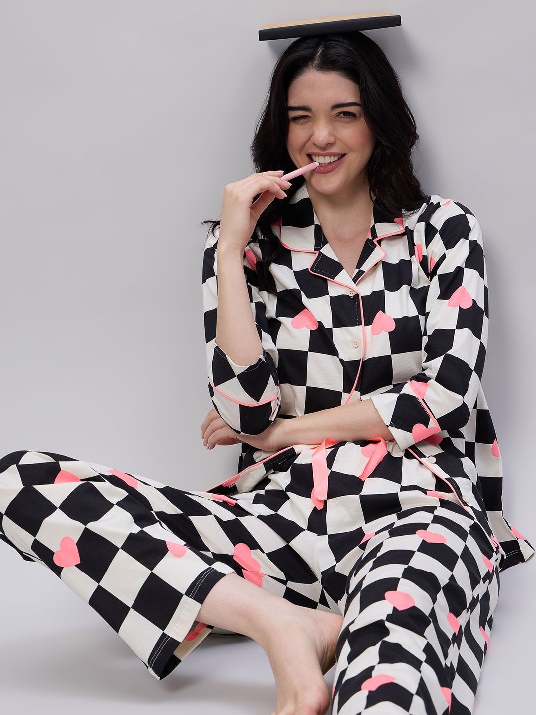 Lotik Women Printed Night suit-picture-22