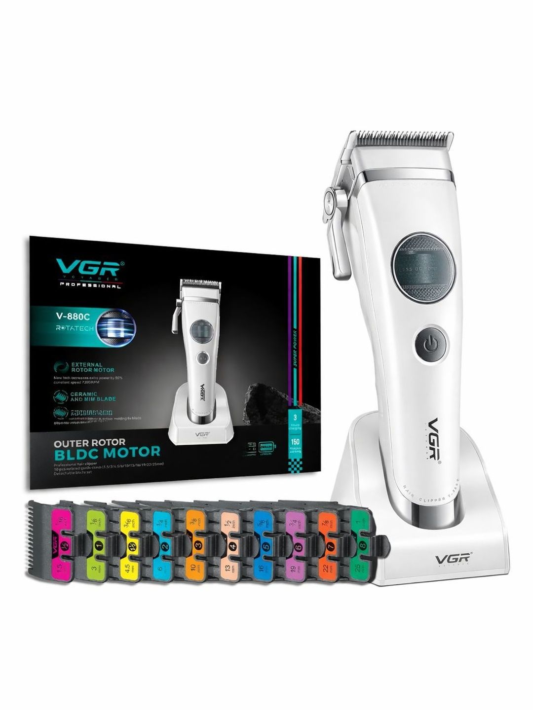 VGR V-880C Professional Hair Clipper Trimmer-picture-46