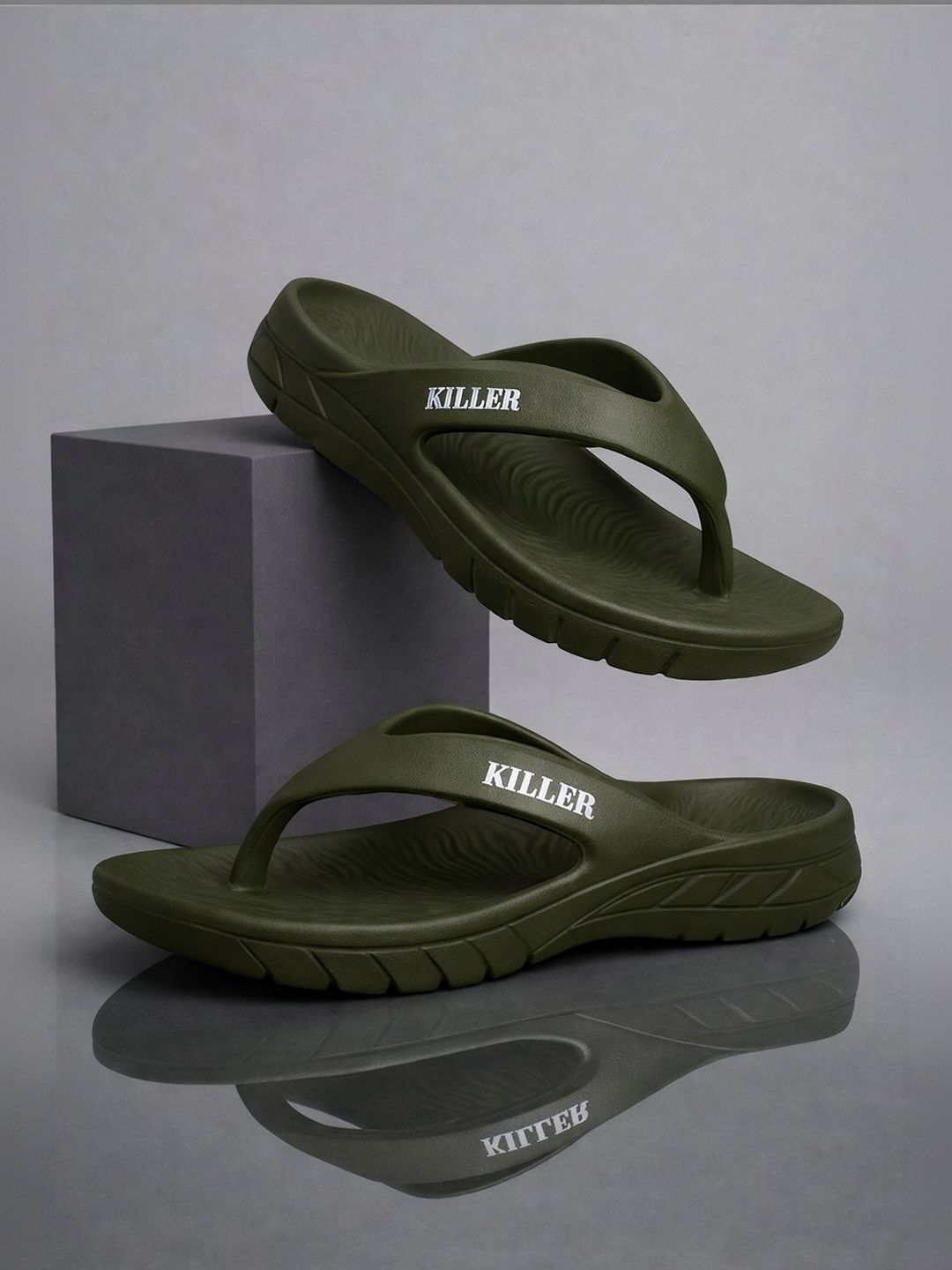Killer Men Rubber Flip Flops-picture-26