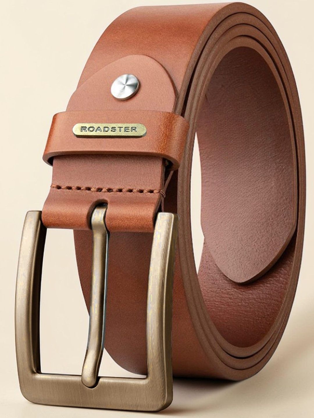 The Roadster Lifestyle Co Men Genuine Leather Casual Belts-picture-57