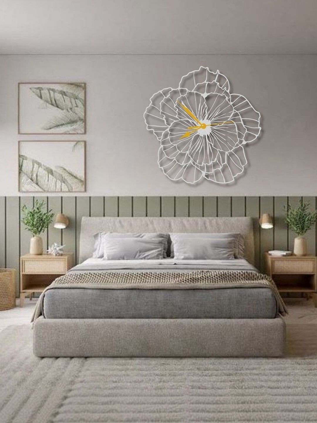 VENTUOS Grey Wall Clock-picture-23
