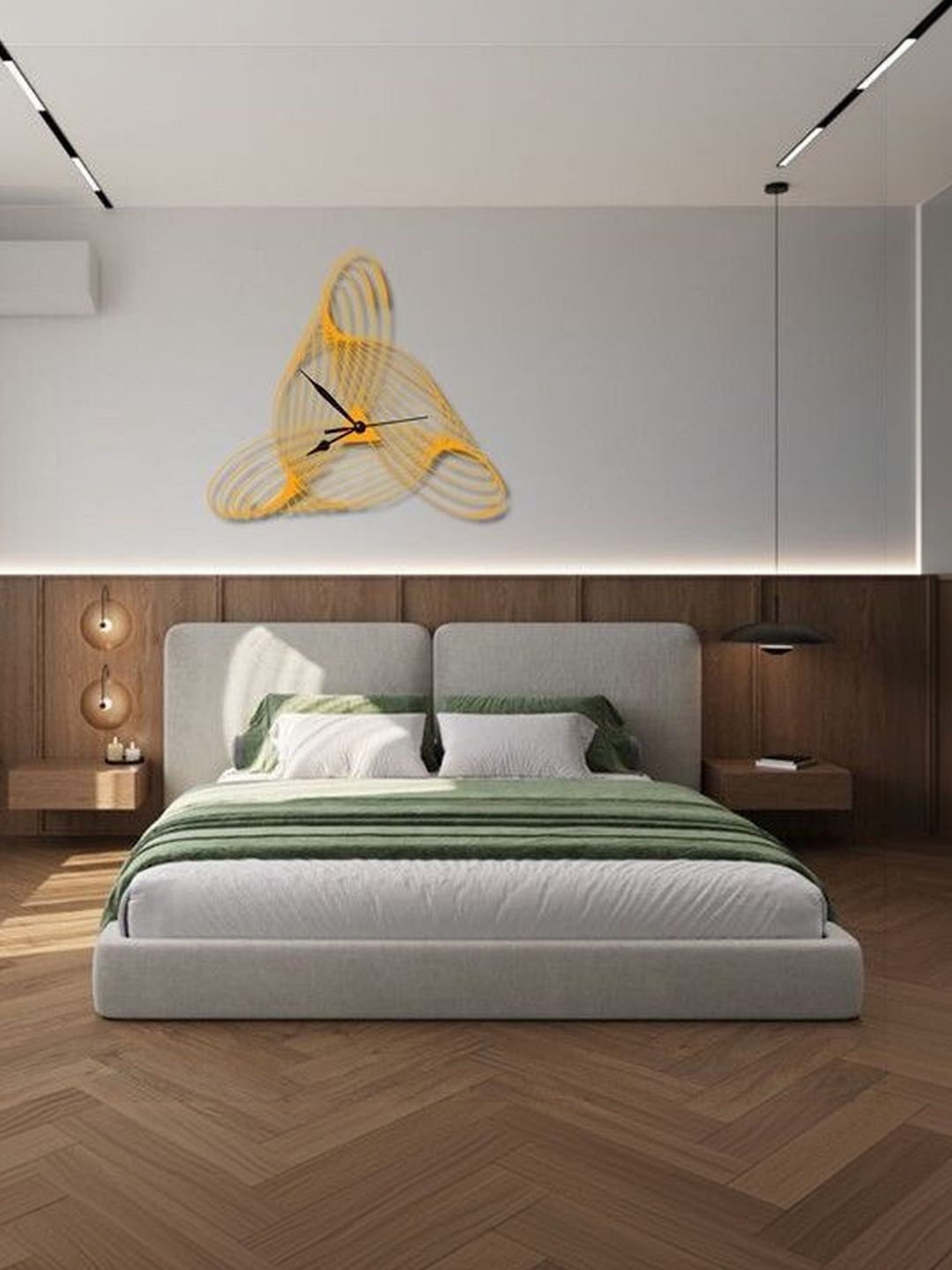 VENTUOS Gold-Toned Wall Clock-picture-48