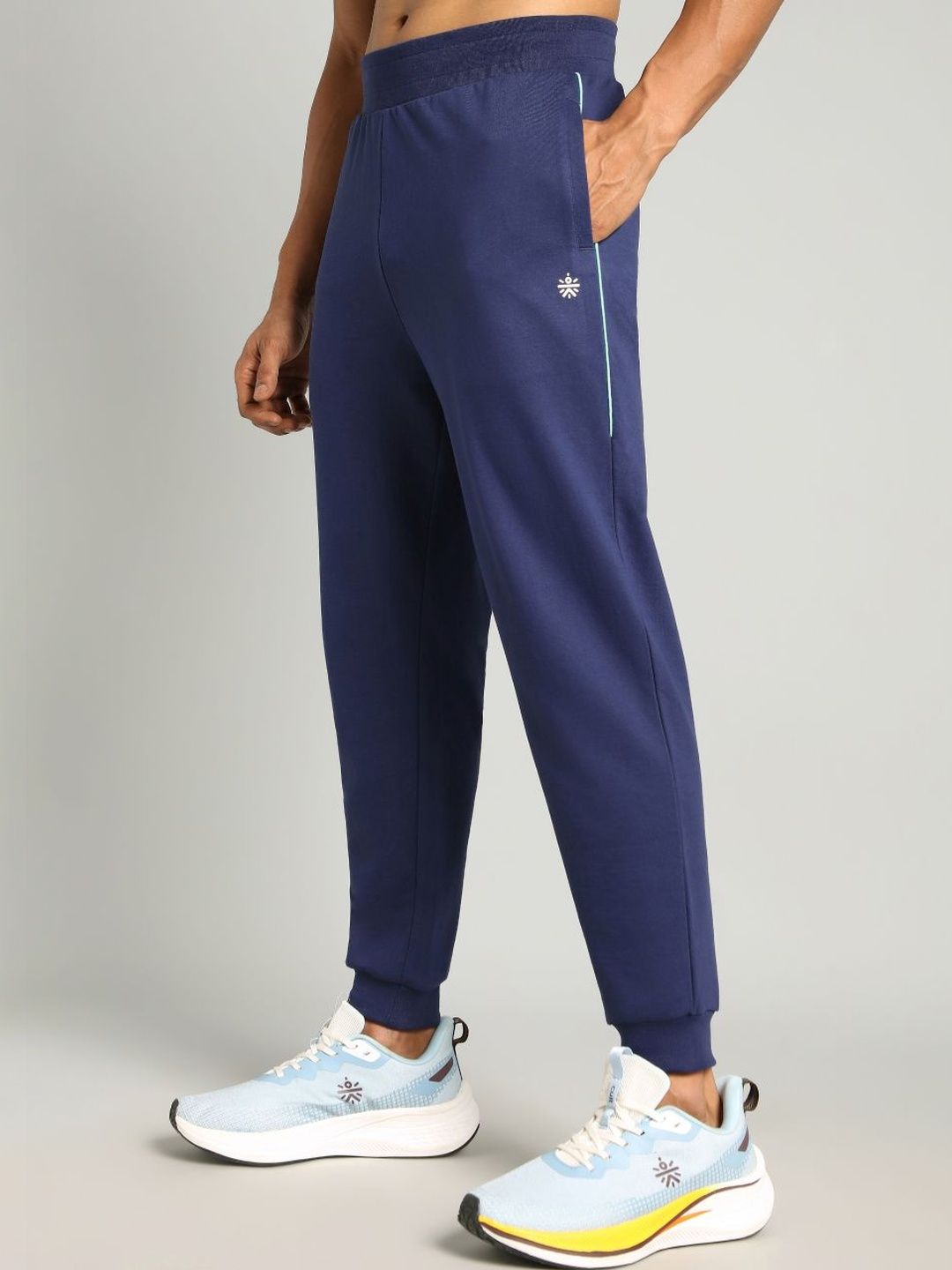 CULT Men's Navy Edge Line Training Joggers-image-39