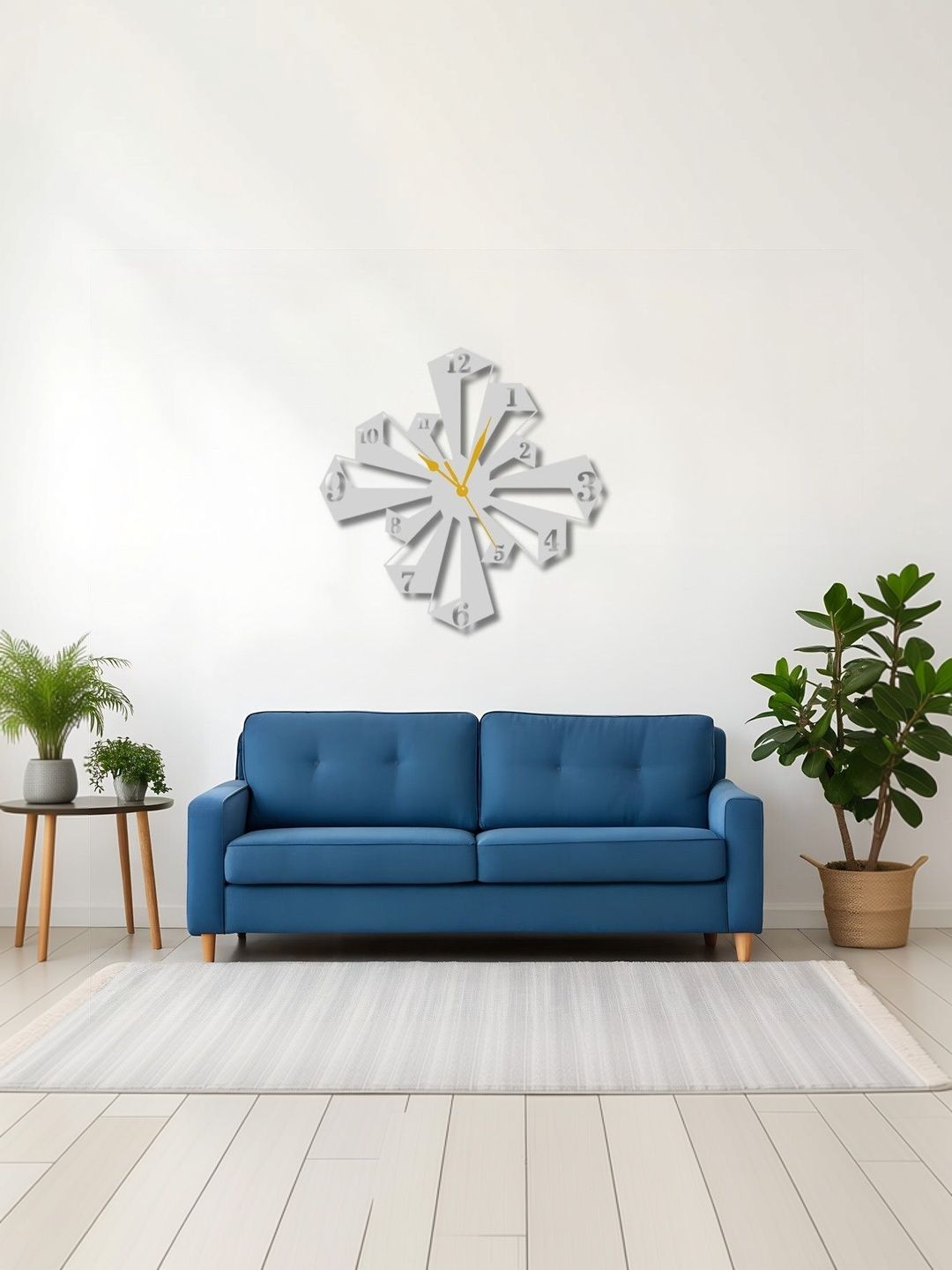 VENTUOS Grey Wall Clock-picture-55