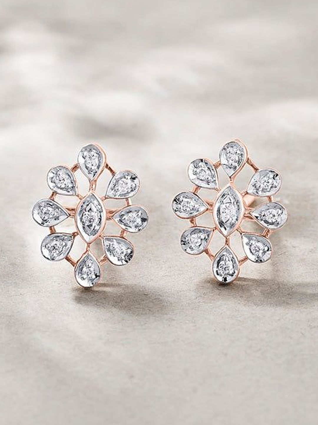 P N GADGIL JEWELLERS 18 Kt Earrings Diamond - 2.06 gm-picture-52