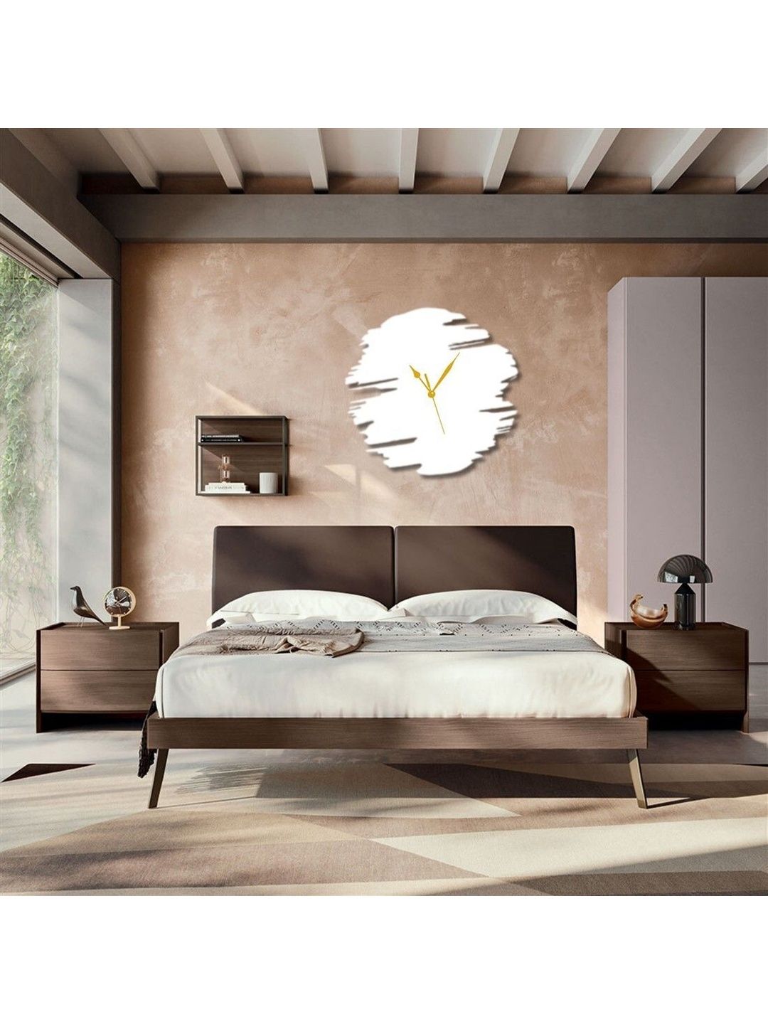 VENTUOS White Wall Clock-picture-13