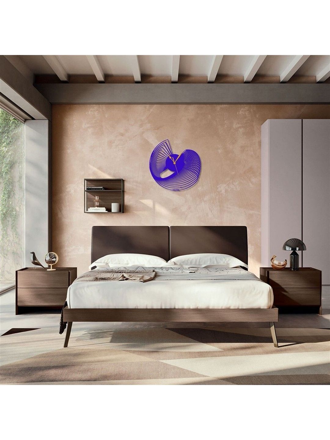 VENTUOS Blue Wall Clock-picture-29