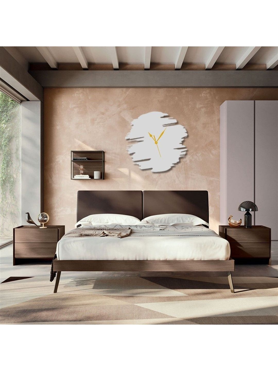VENTUOS Grey Wall Clock-picture-47