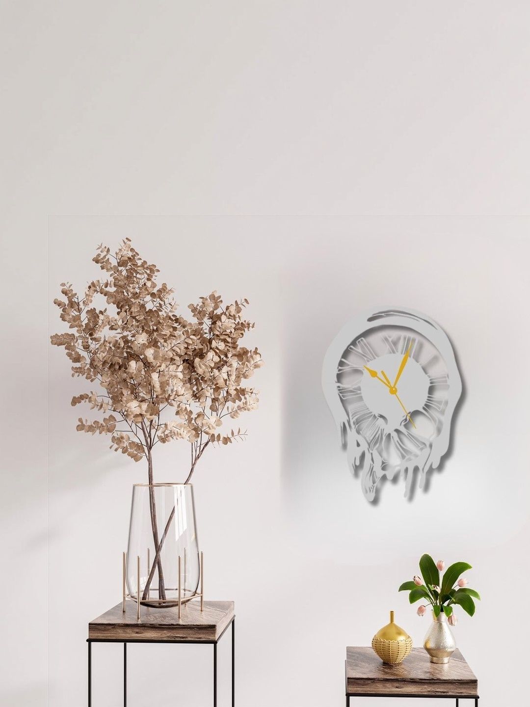 VENTUOS Grey Wall Clock-image-43