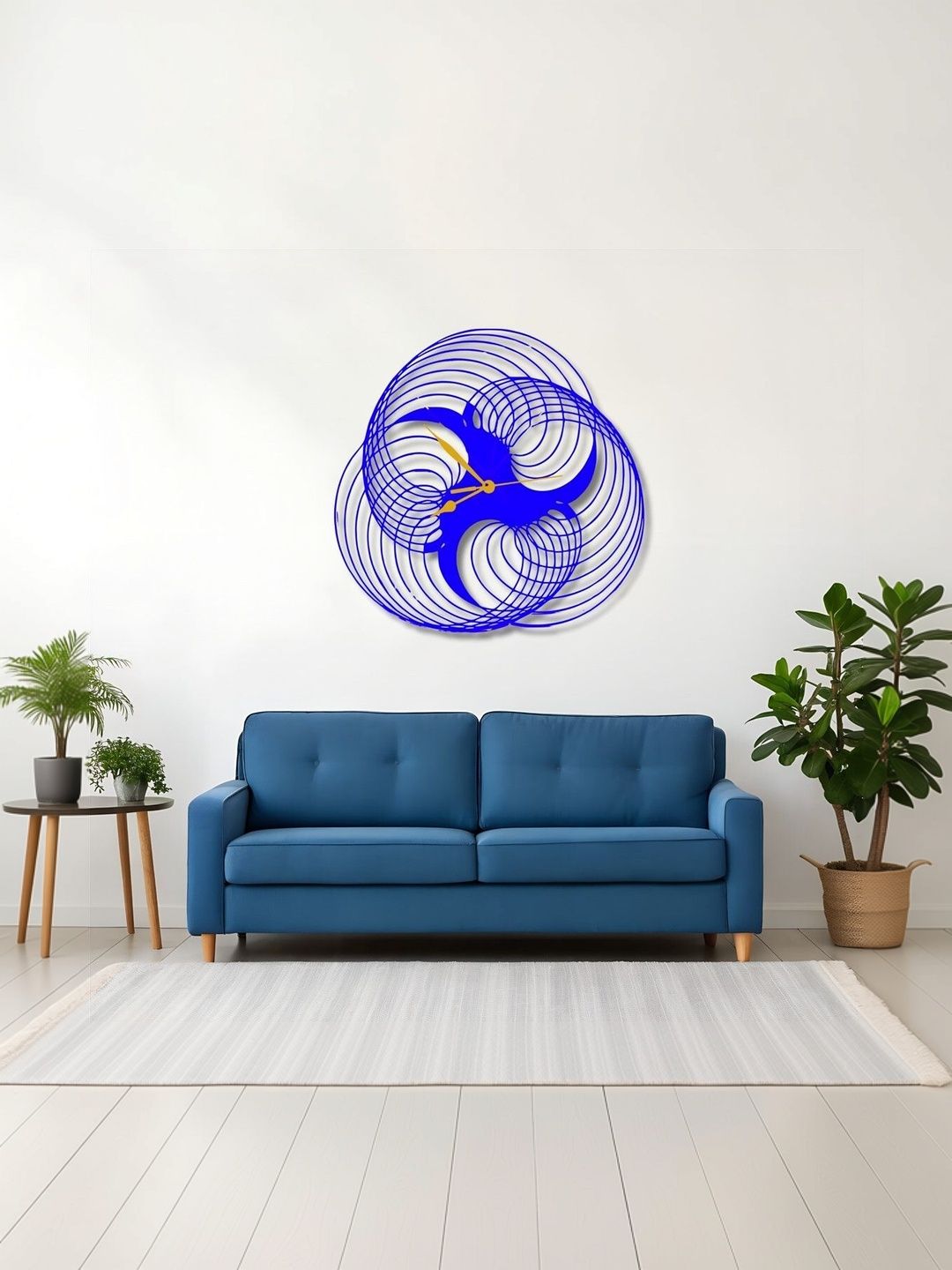VENTUOS Blue Wall Clock-picture-18