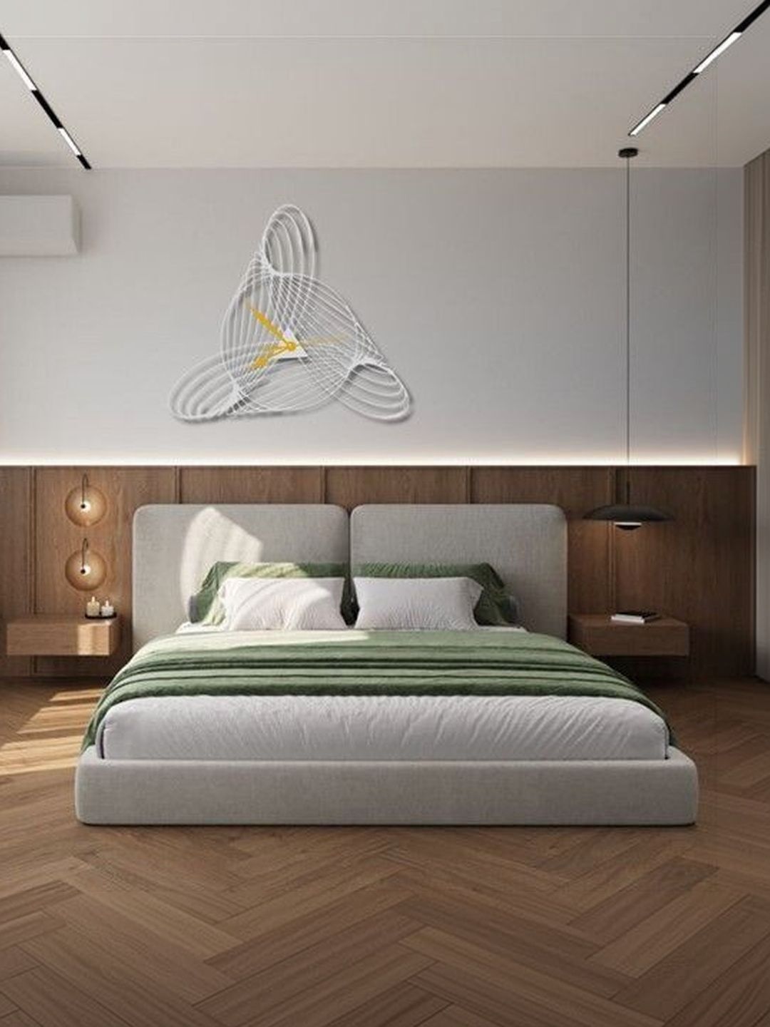 VENTUOS Grey Wall Clock-picture-57