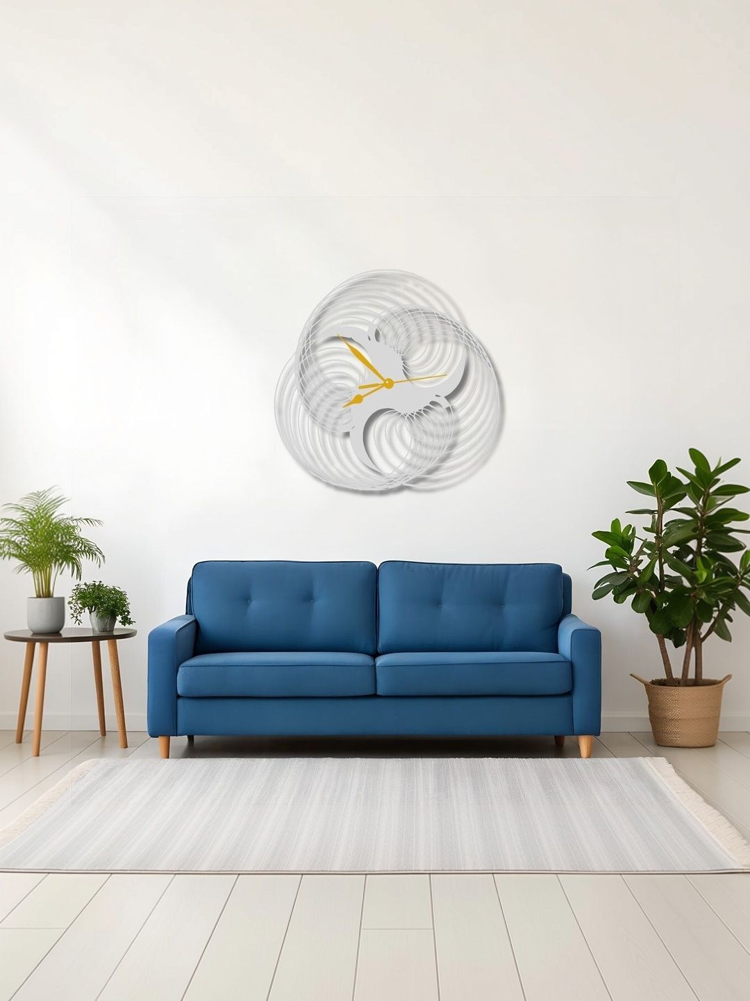 VENTUOS Grey Wall Clock-image-14