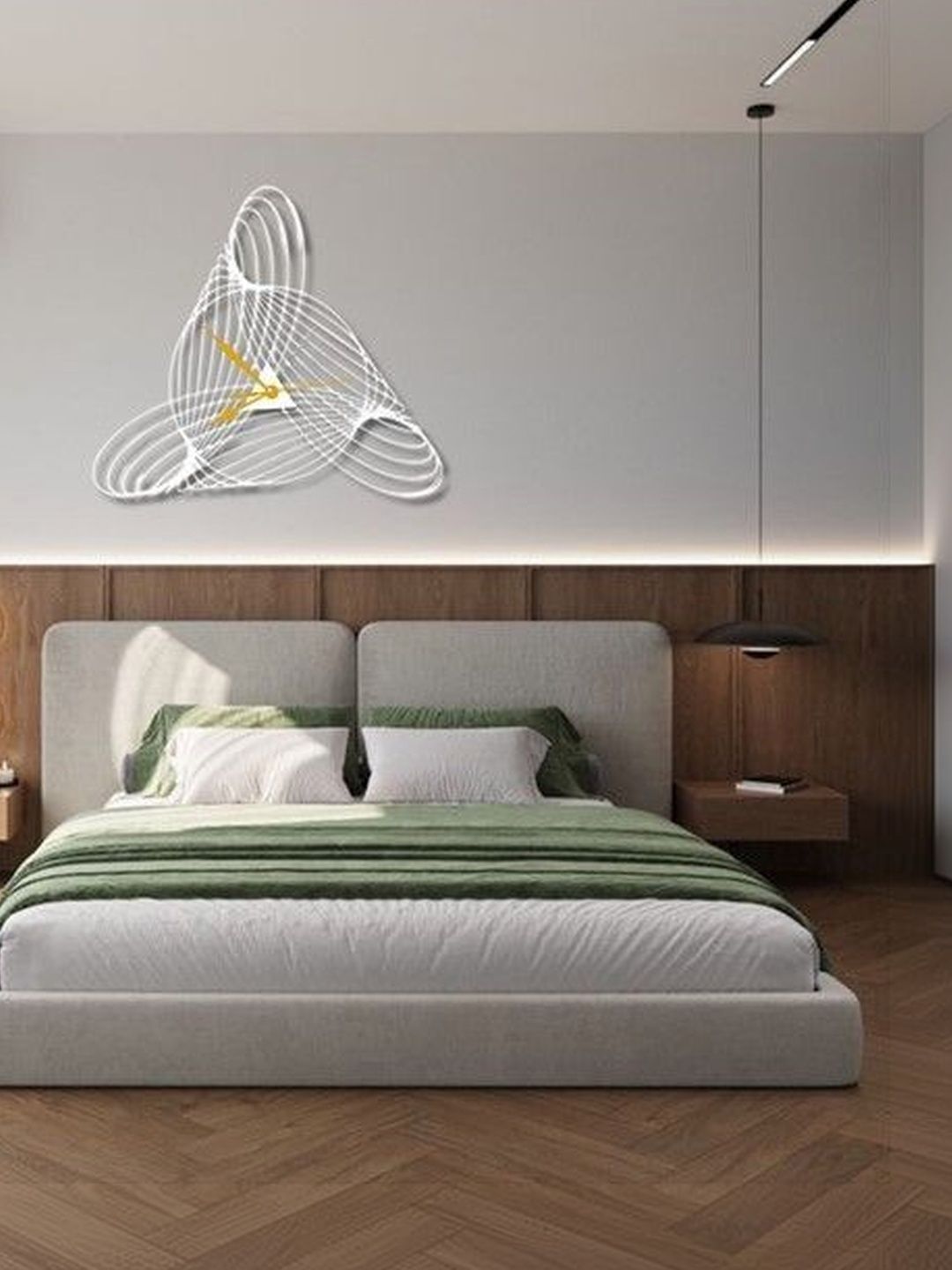 VENTUOS White Wall Clock-picture-17