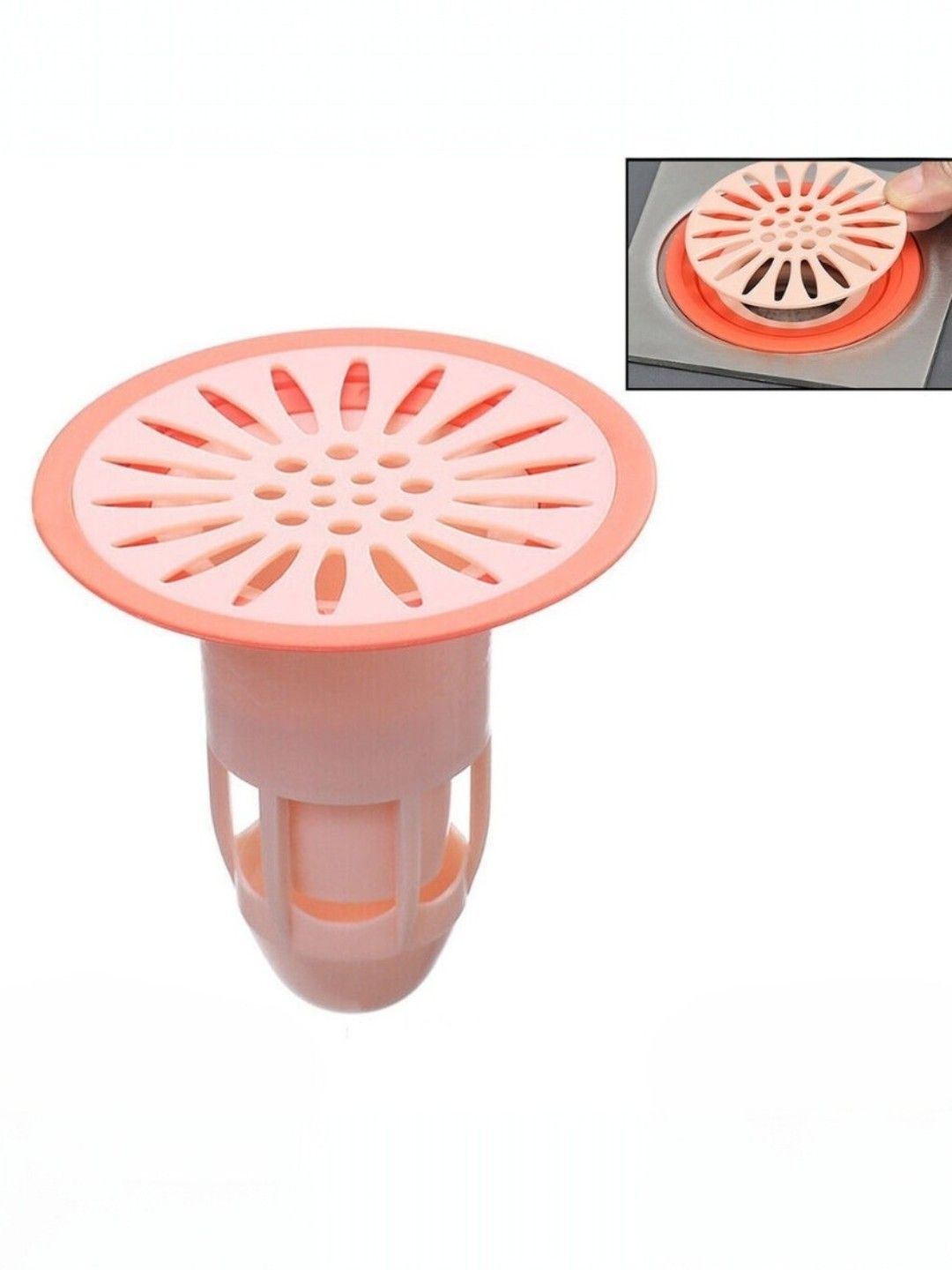 DeoDap Multicoloured Plastic Bath Accessories Set-image-8