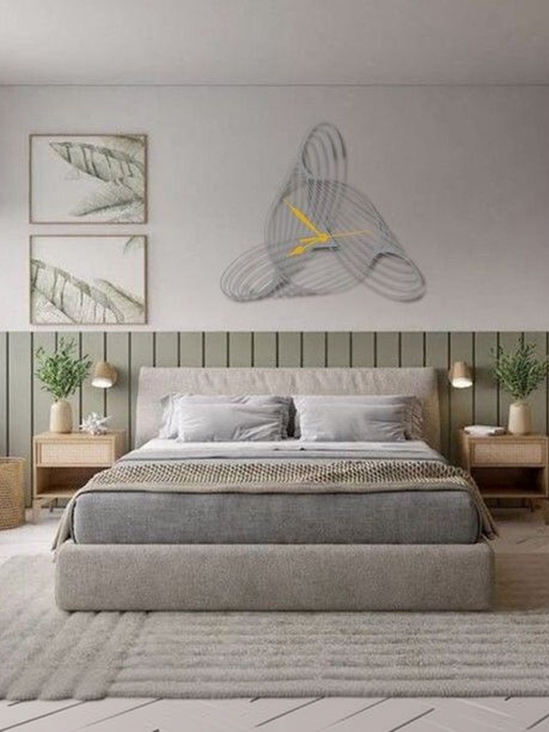 VENTUOS Grey Wall Clock-picture-35