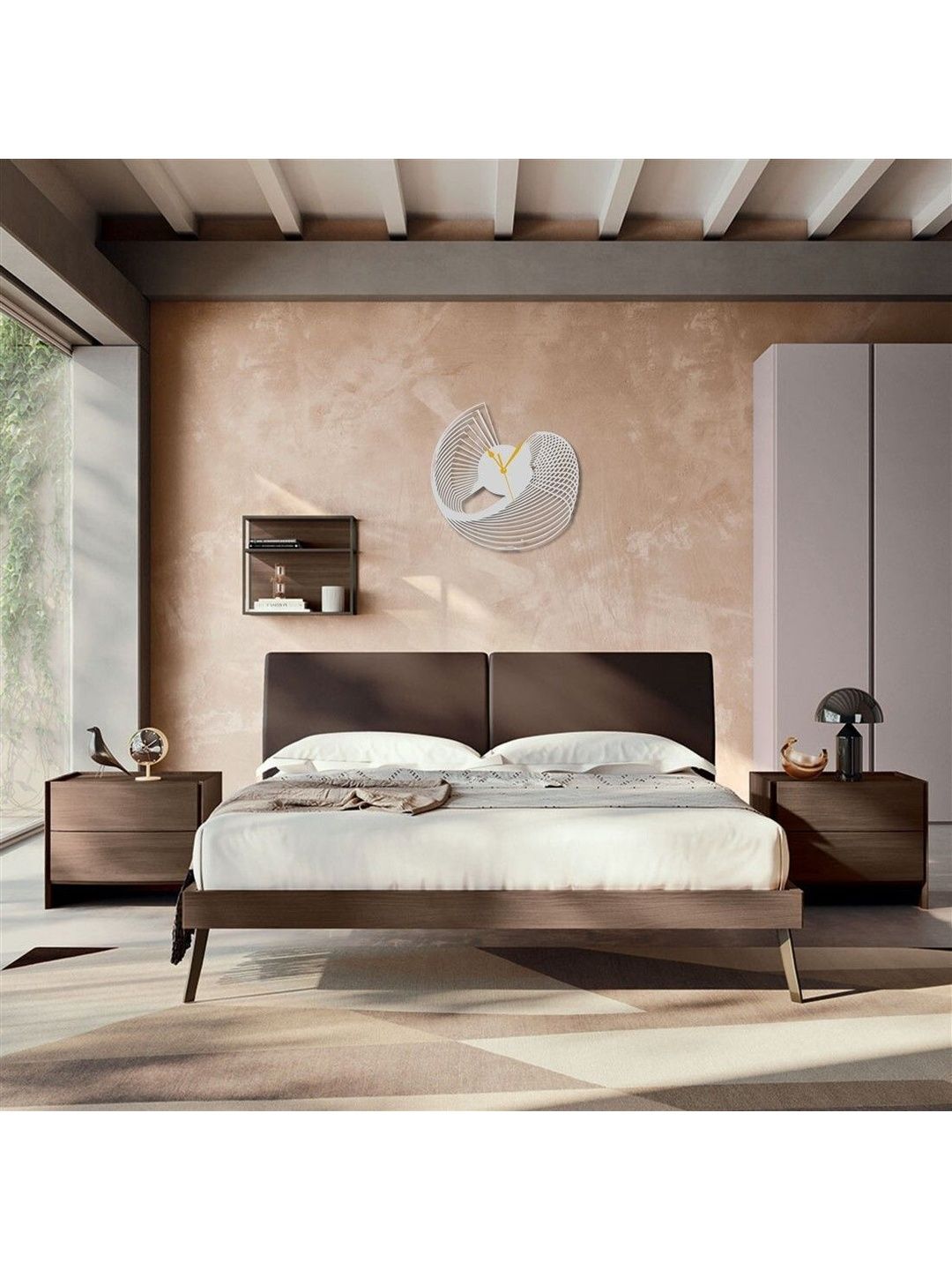 VENTUOS Grey Wall Clock-picture-22