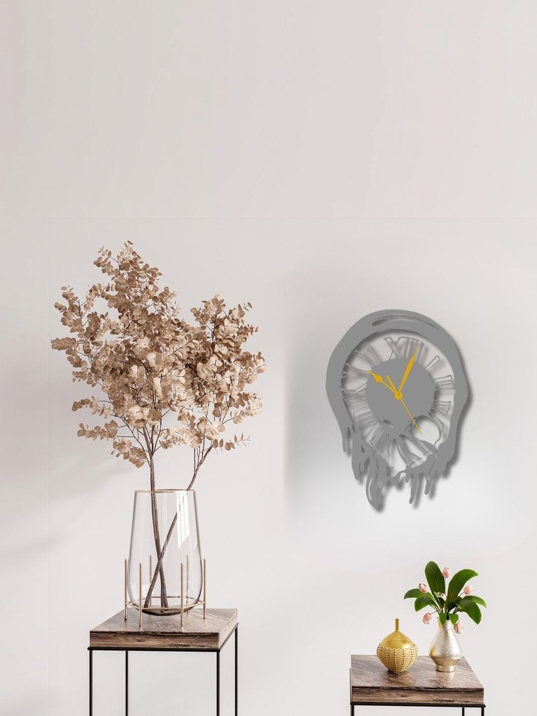 VENTUOS Grey Wall Clock-picture-25