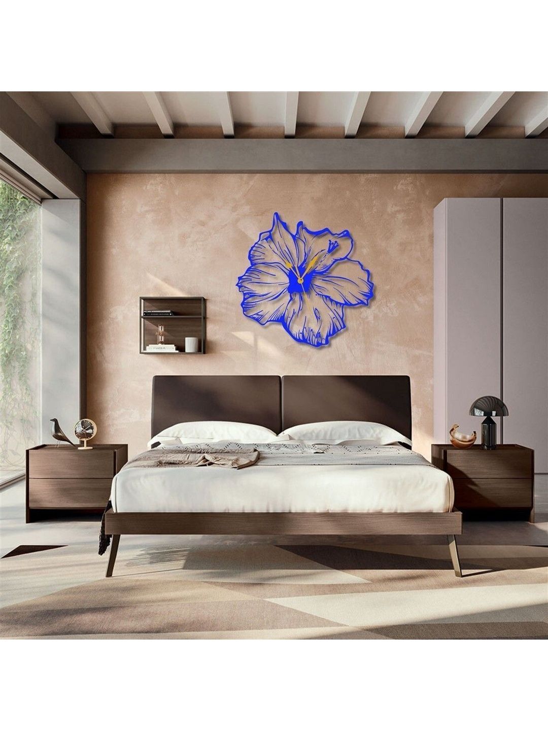 VENTUOS Blue Wall Clock-picture-17
