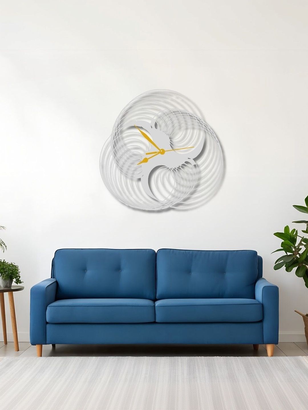 VENTUOS Grey Wall Clock-image-49