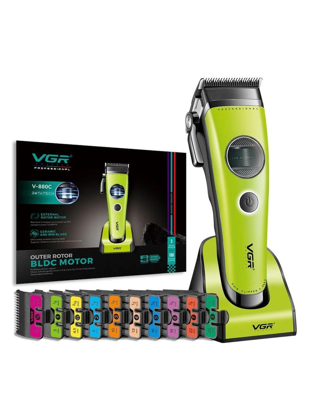 VGR V-880C Professional Hair Clipper Trimmer-picture-21