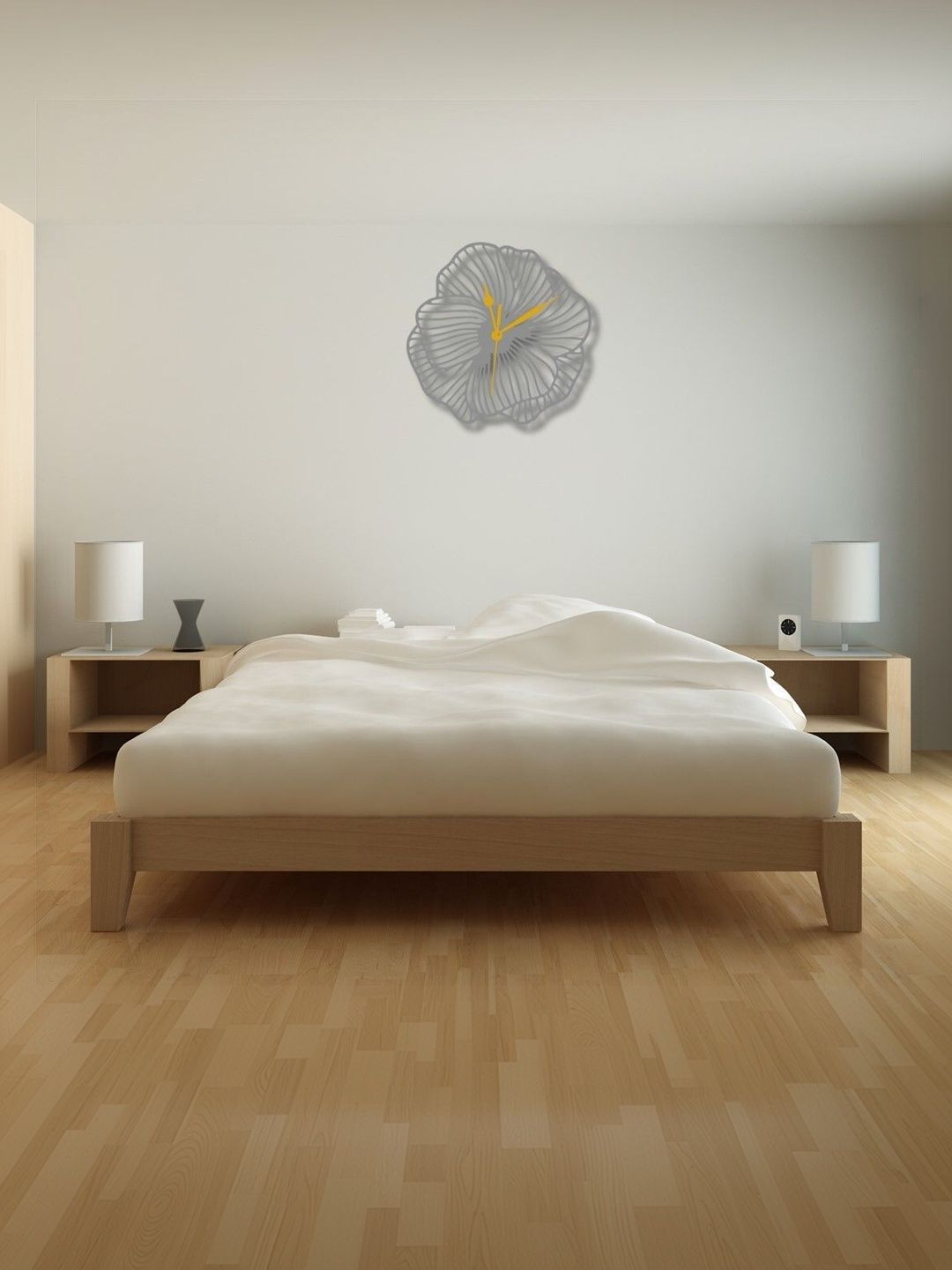 VENTUOS Grey Wall Clock-picture-16