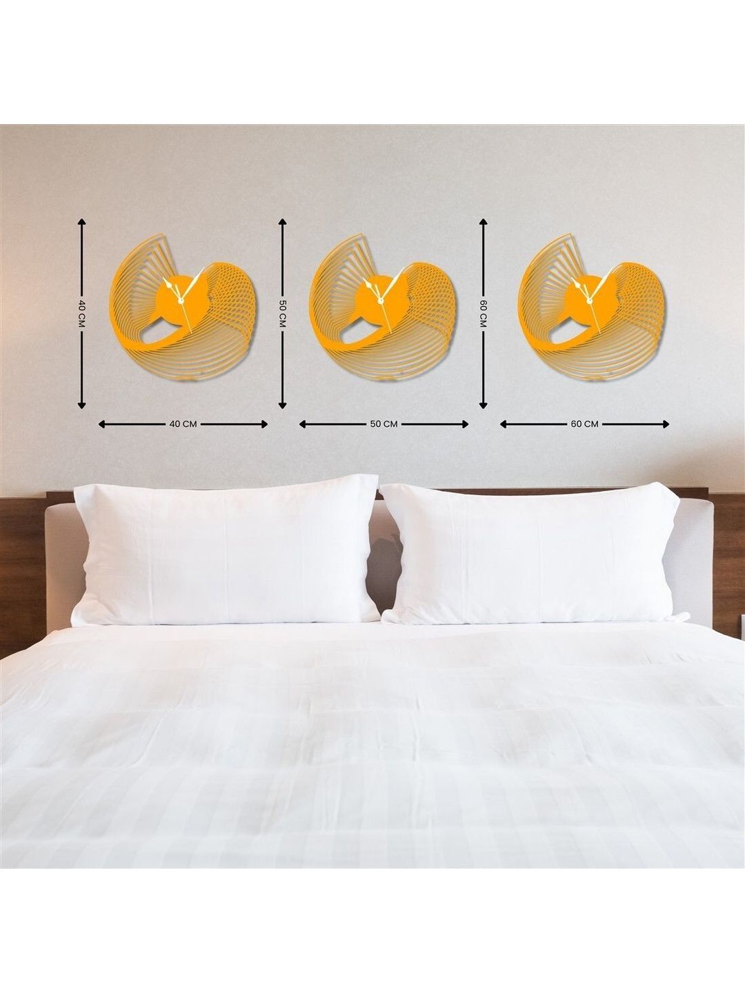 VENTUOS Gold-Toned Wall Clock-picture-28