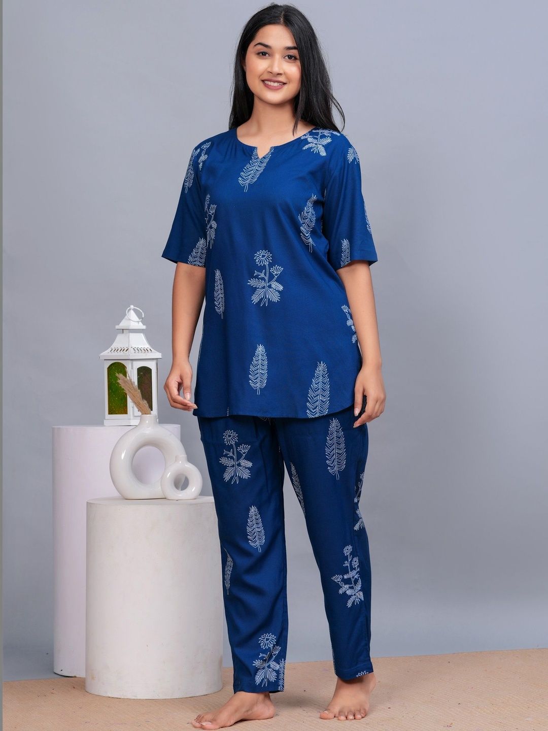 KALINI Women Printed Night suit-picture-14