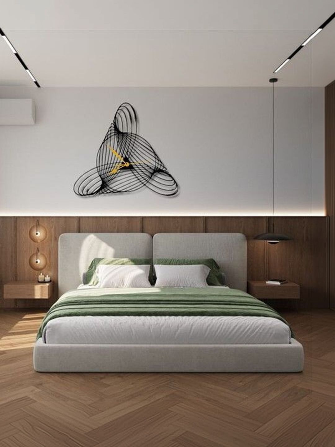 VENTUOS Black Wall Clock-picture-50