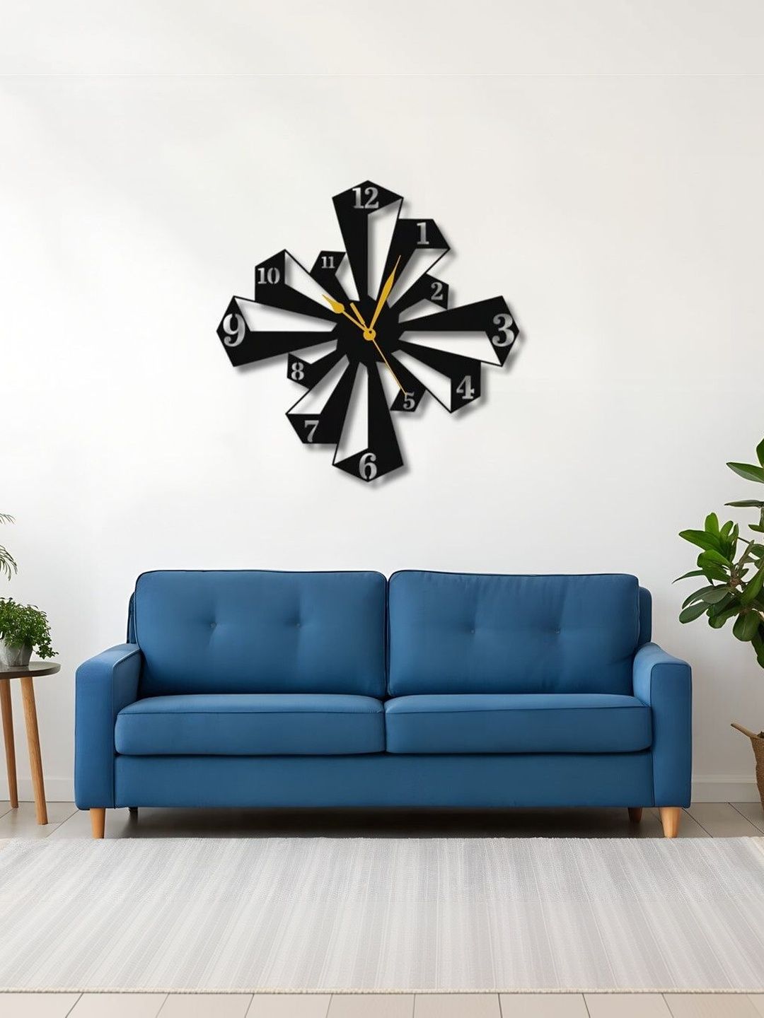 VENTUOS Black Wall Clock-picture-36