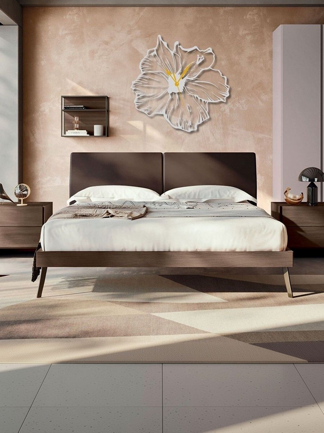 VENTUOS Grey Wall Clock-image-47