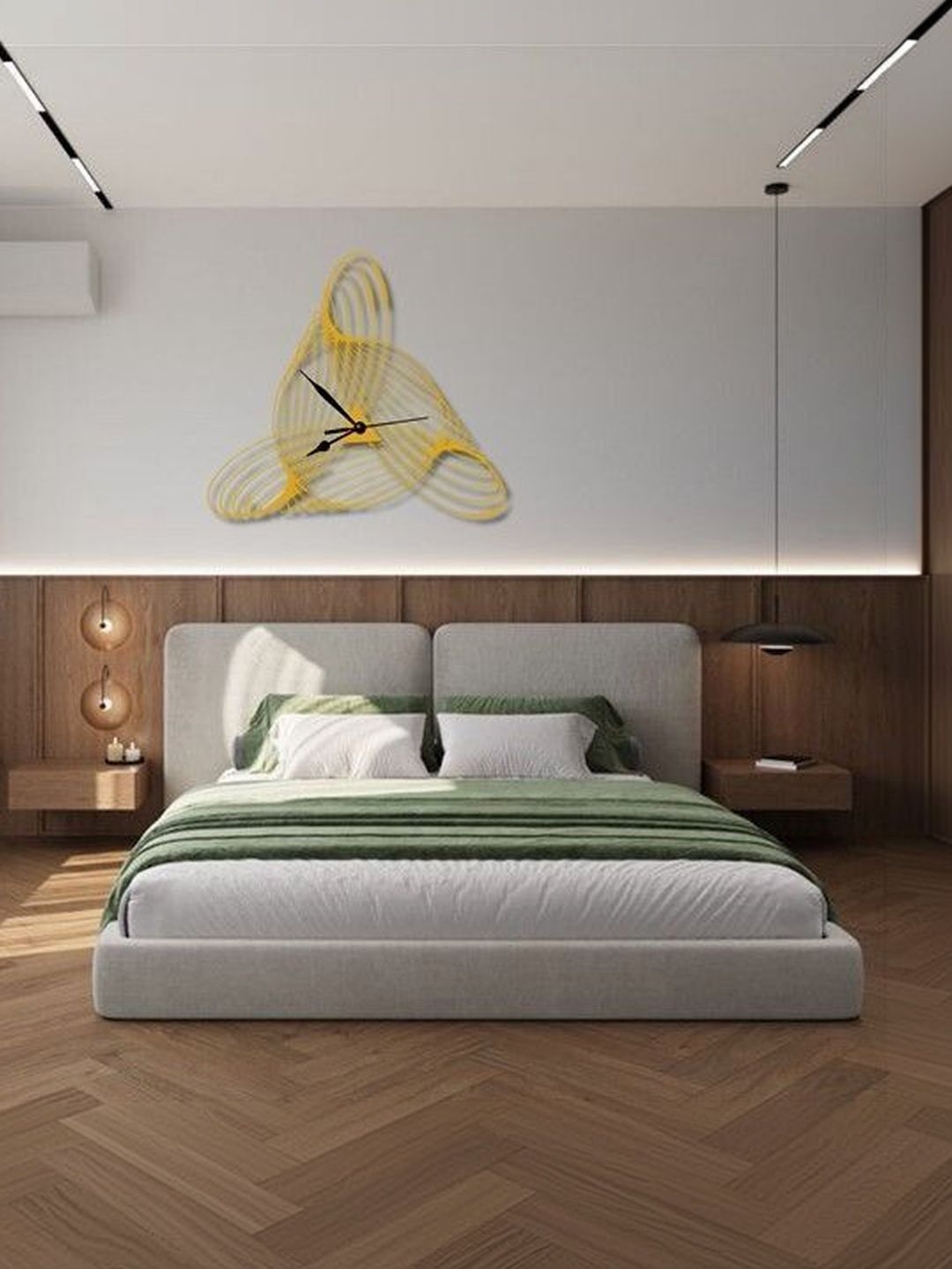 VENTUOS Orange Wall Clock-picture-56