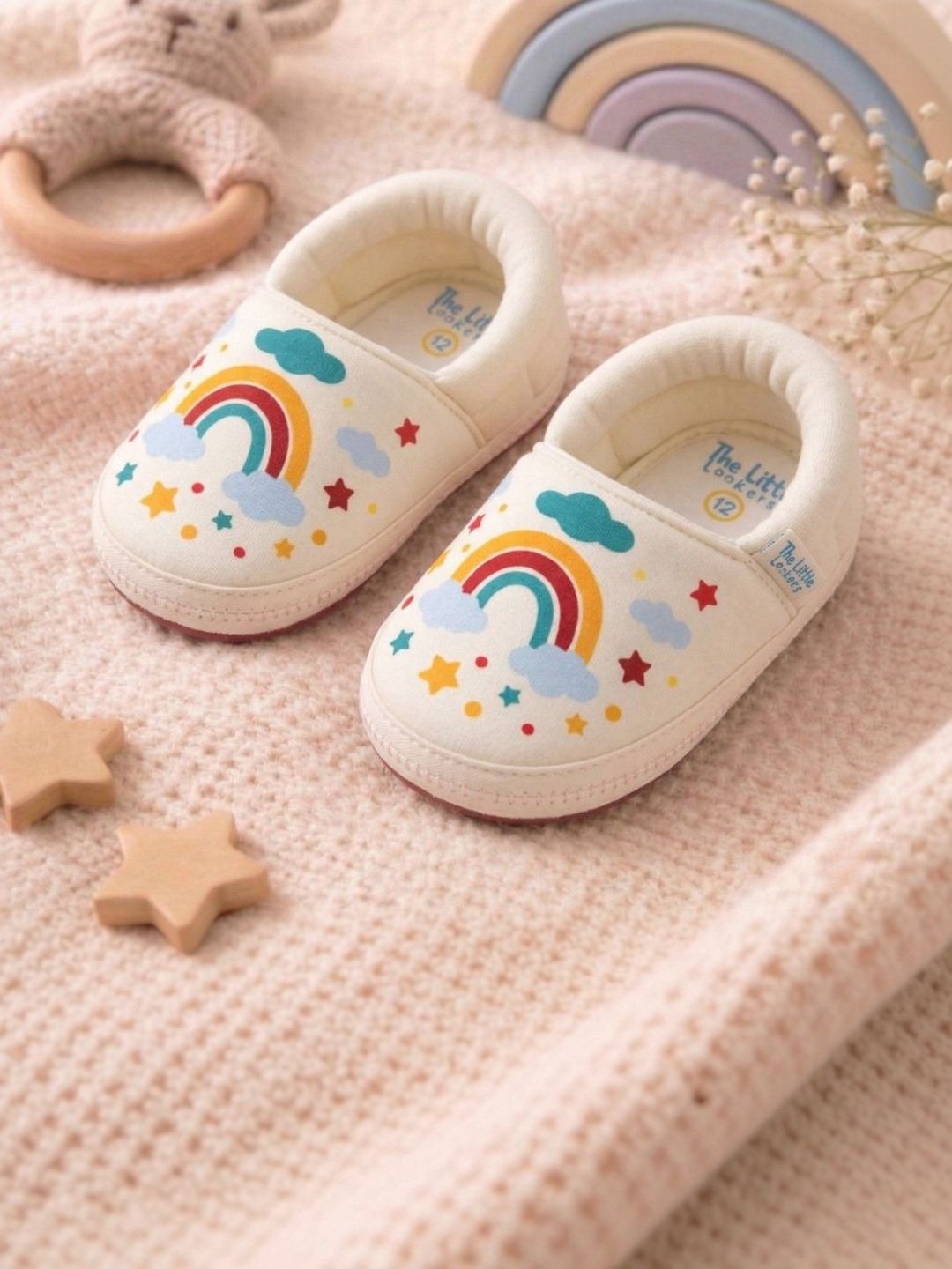 The Little Lookers Unisex Kids Cotton Booties-picture-15