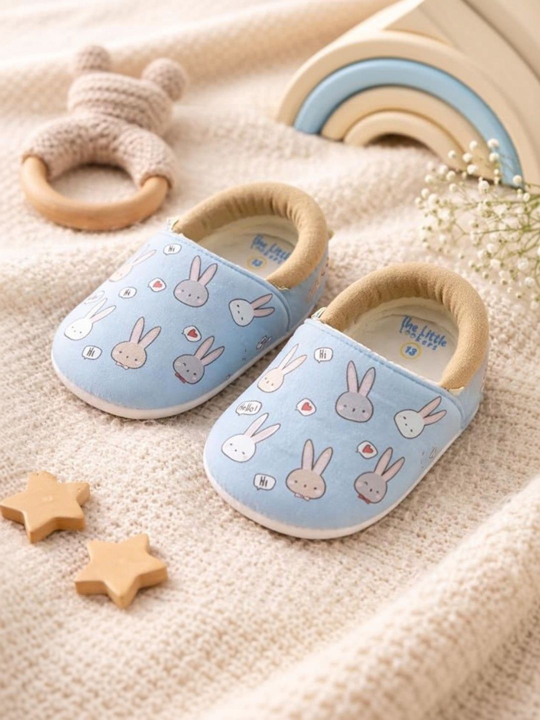 The Little Lookers Unisex Kids Cotton Booties-picture-21