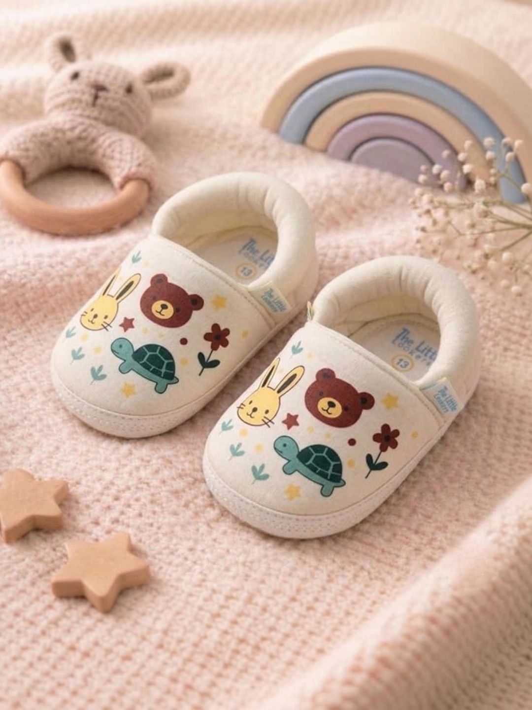 The Little Lookers Unisex Kids Cotton Booties-picture-45