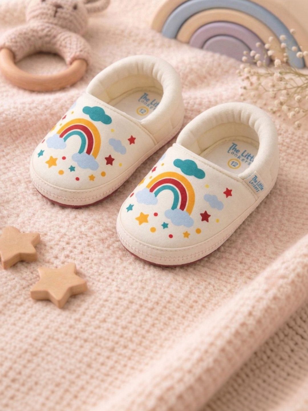The Little Lookers Unisex Kids Cotton Booties-picture-13