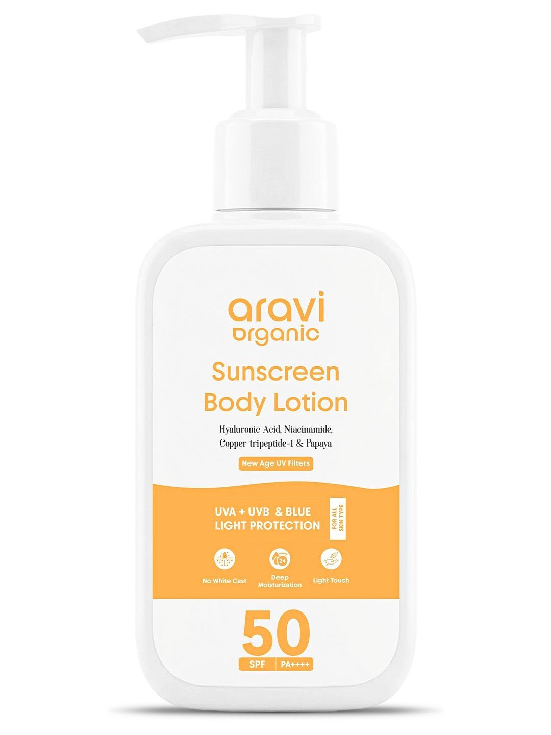 Oil-Free SPF50 PA+++ Sunscreen Body Lotion with Hyaluronic Acid | In-Vivo Tested - 100ml-image-3