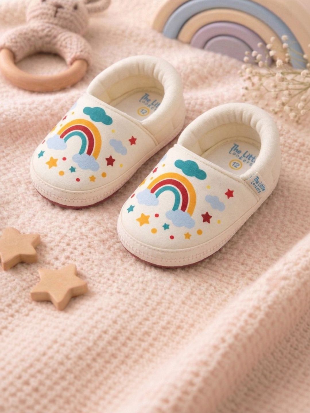 The Little Lookers Unisex Kids Cotton Booties-picture-15