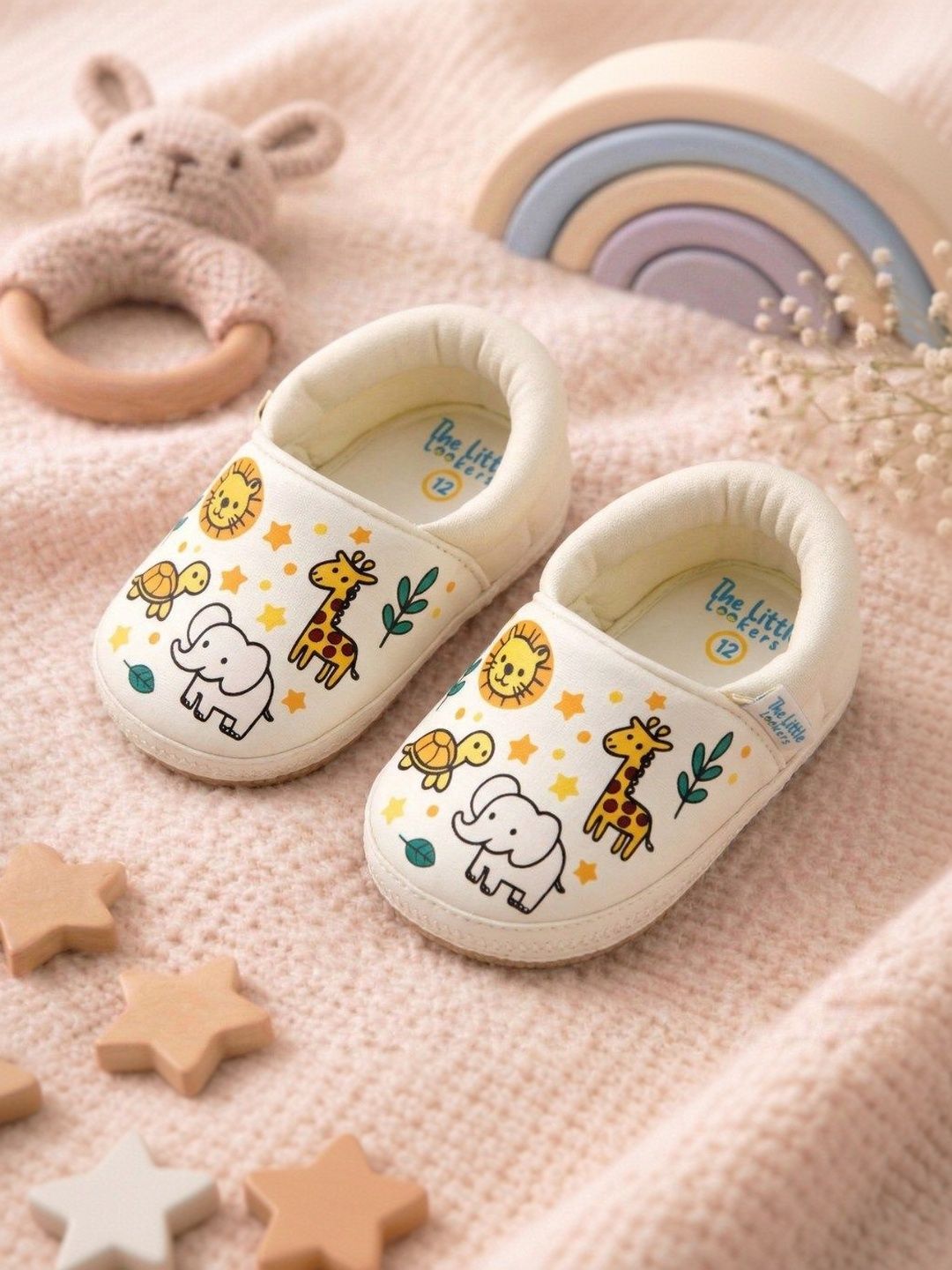 The Little Lookers Unisex Kids Cotton Booties-picture-53