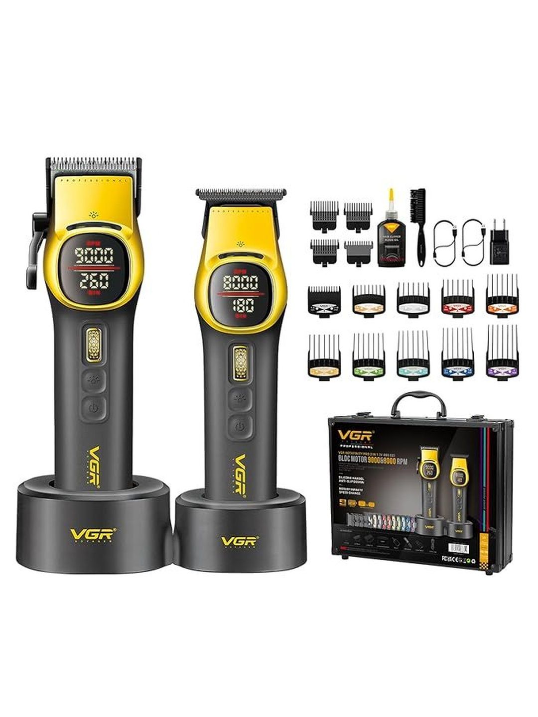 VGR V-885 S2 Professional Clipper & Trimmer Combo-picture-20