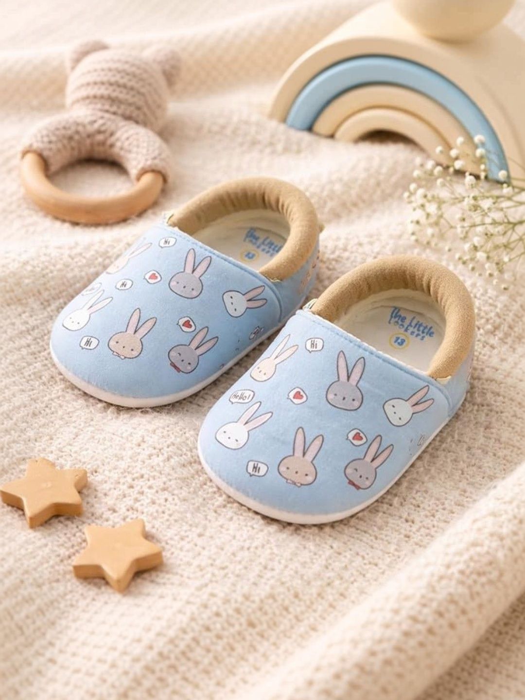 The Little Lookers Unisex Kids Cotton Booties-picture-15
