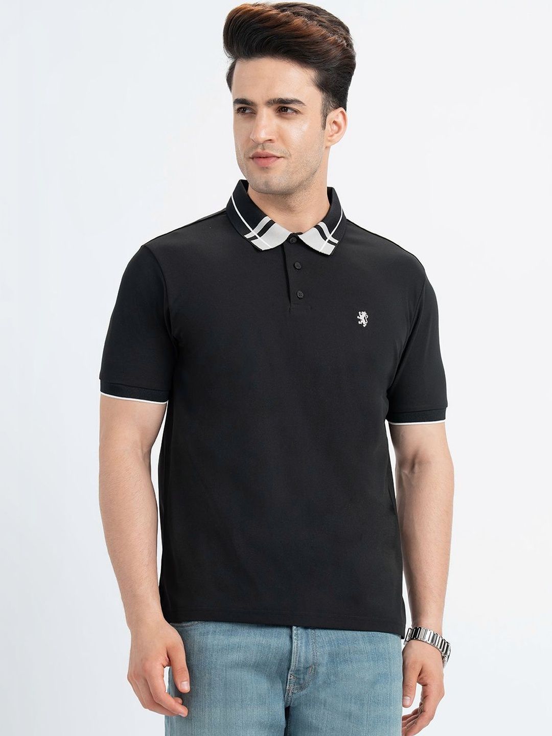 Red Tape Men Polo Collar T-shirt-picture-50