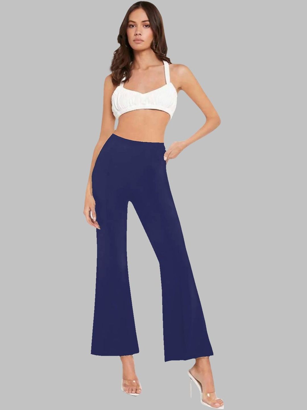 Maheshvi Women Straight Fit High-Rise Trousers-picture-41