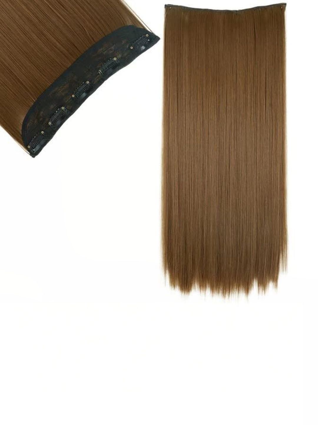 Cadenza Hair Straight Clip-In Hair Extension - Dark Blonde - 16 In-picture-43