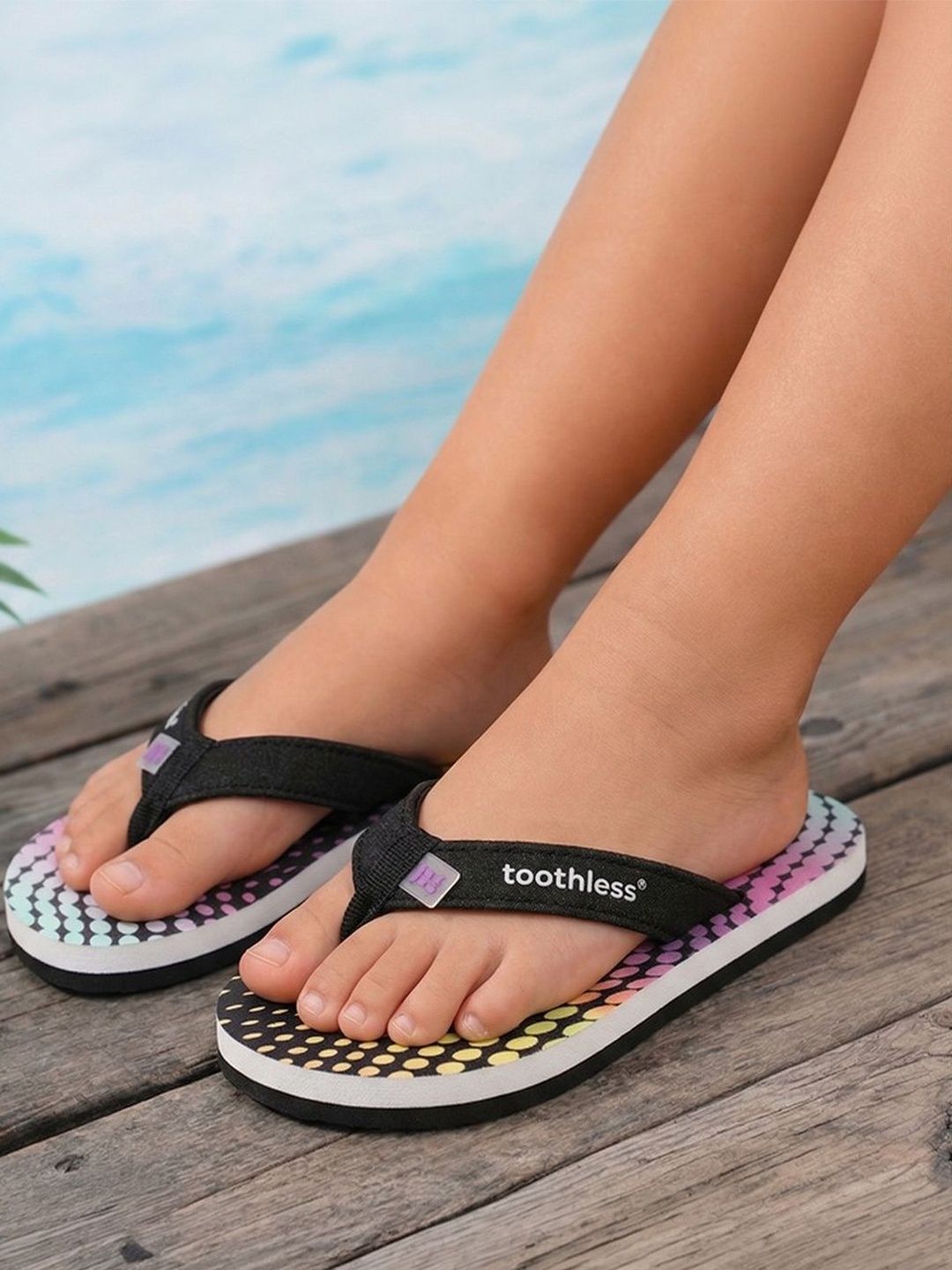 toothless Girls Printed Slip-On-picture-22