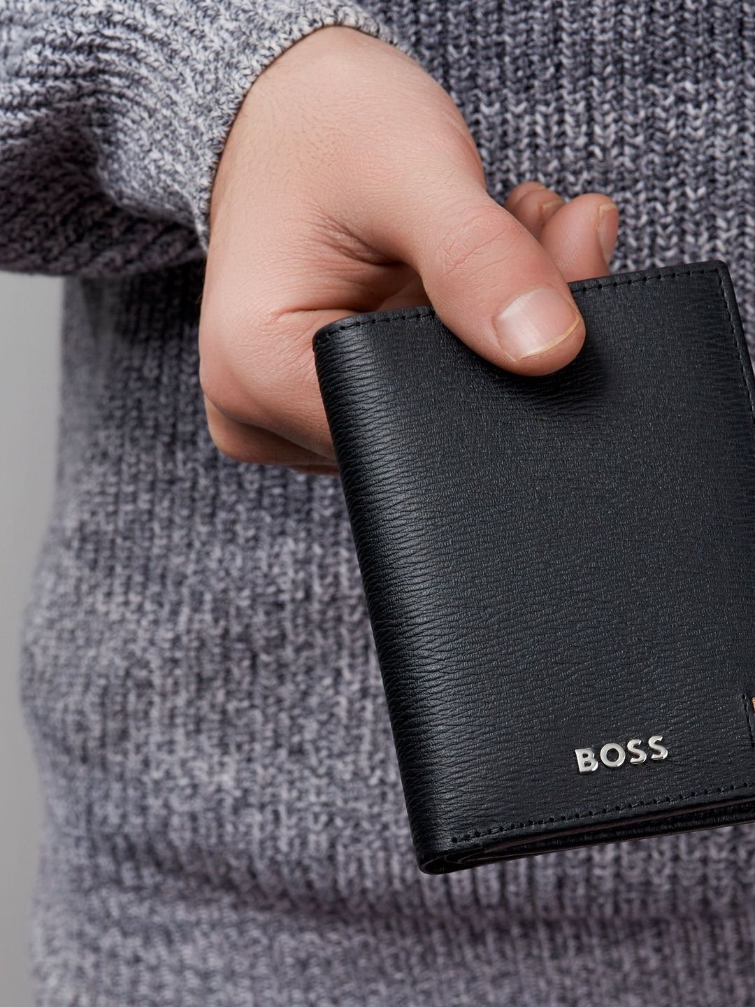 Hugo Boss Men Leather Three Fold Wallet-picture-32