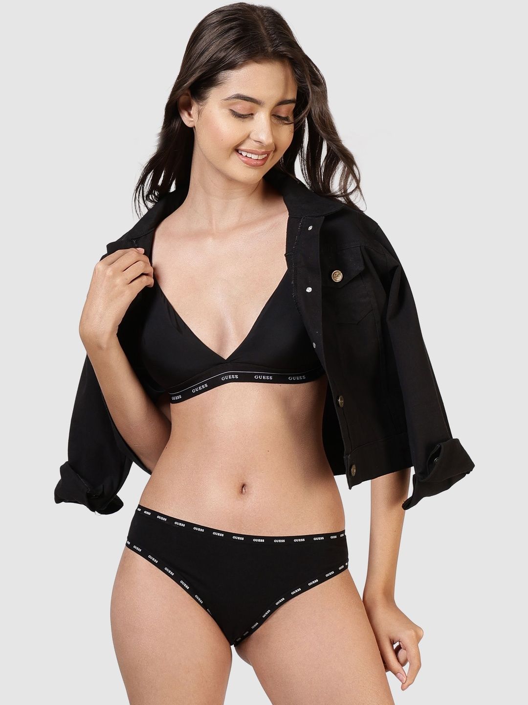 GUESS Women Pack of 3 Cotton Basic Briefs-image-28