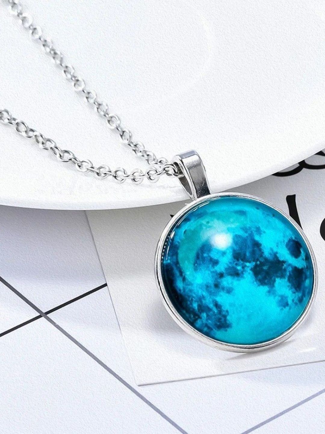PASU FASHION Circular Pendants with Chains-picture-42