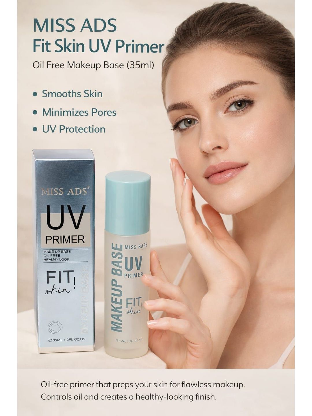 MISS ADS Cosmetic UV Primer Fit Skin - 35 ml -MAPR021-image-49