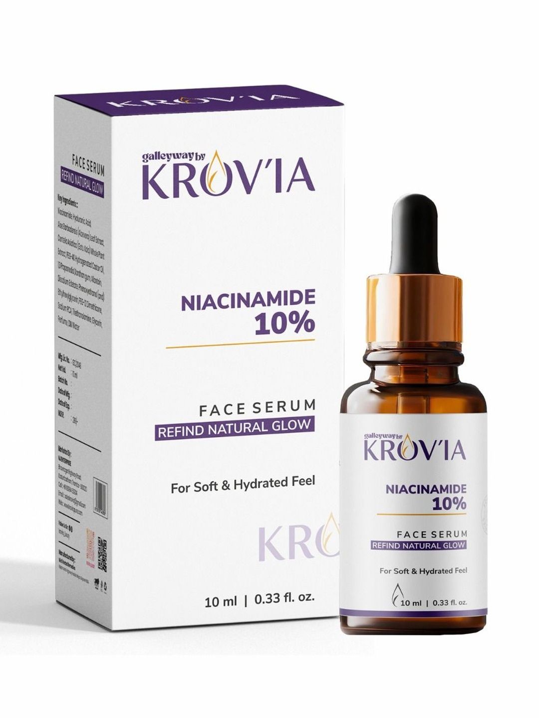 Galley way 10% Niacinamide Serum With Hyaluronic Acid - 10 ml-picture-11